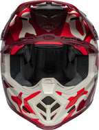 BELL Moto-9S Flex Helmet - Ferrandis Méchant Gloss Red/Silver - Extra