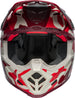 BELL Moto-9S Flex Helmet - Ferrandis Méchant Gloss Red/Silver - Extra