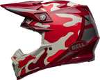 BELL Moto-9S Flex Helmet - Ferrandis Méchant Gloss Red/Silver - Extra