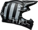 BELL Moto-9S Flex Helmet - Fasthouse MC Core Matte Black/Yellow - Extra