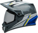 BELL MX-9 Adventure MIPS Helmet - Alpine Gloss Charcoal/Silver - Extra