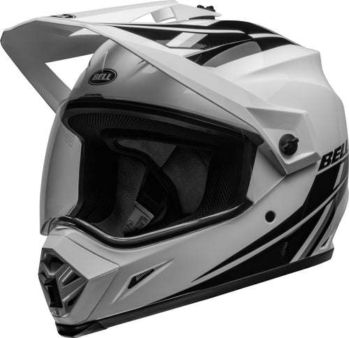BELL MX-9 Adventure MIPS Helmet - Alpine Gloss White/Black - Extra