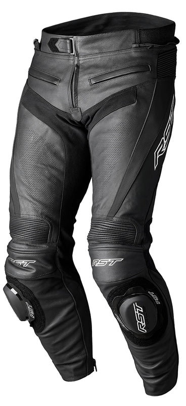RST TracTech Evo 5 CE Leather Pants - Black/Black/Black - Extra