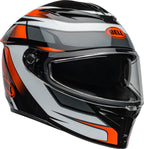 BELL Lithium Mips Helmet - Podium Gloss Black/Orange - Extra