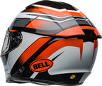 BELL Lithium Mips Helmet - Podium Gloss Black/Orange - Extra