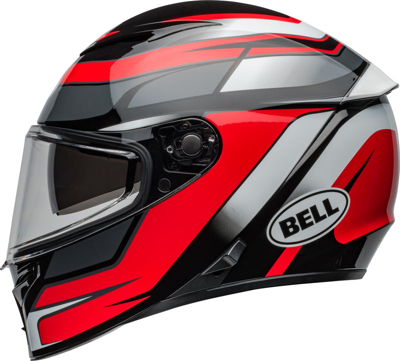 BELL Lithium Mips Helmet - Podium Gloss Black/Red - Extra