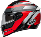 BELL Lithium Mips Helmet - Podium Gloss Black/Red - Extra
