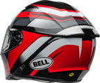 BELL Lithium Mips Helmet - Podium Gloss Black/Red - Extra