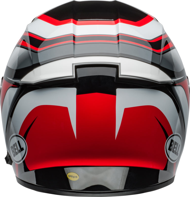BELL Lithium Mips Helmet - Podium Gloss Black/Red - Extra