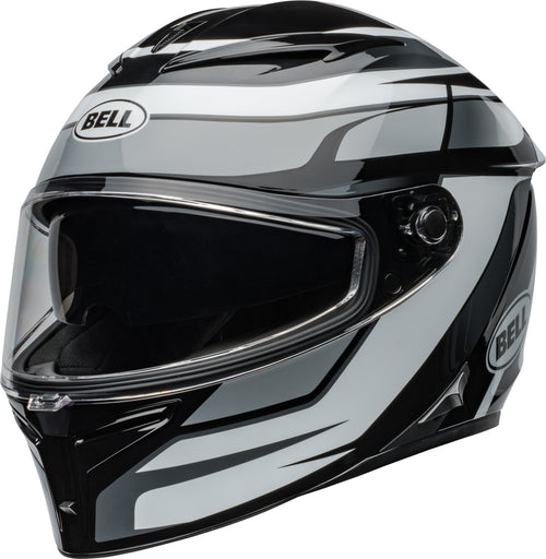 BELL Lithium Mips Helmet - Podium Gloss Black/White - Extra