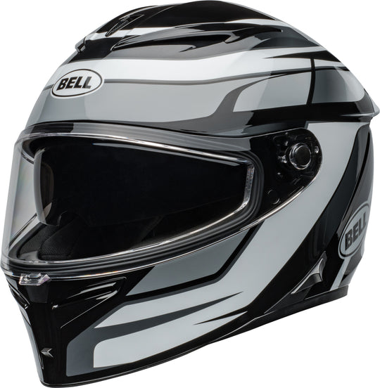 BELL Lithium Mips Helmet - Podium Gloss Black/White - Extra