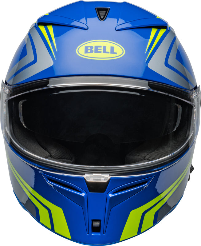 BELL Lithium Helmet - Jetstream Gloss Blue/Retina - Extra