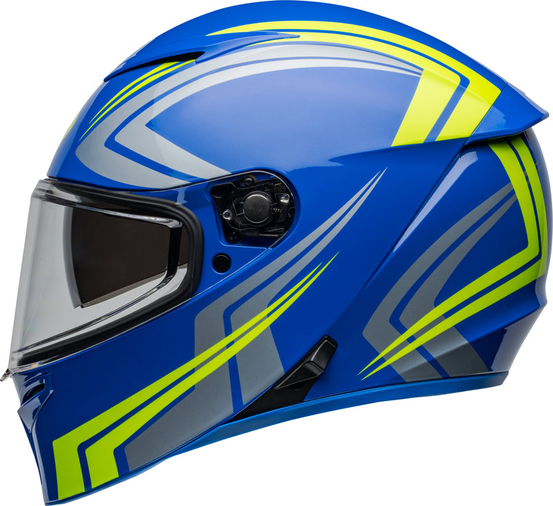 BELL Lithium Helmet - Jetstream Gloss Blue/Retina - Extra