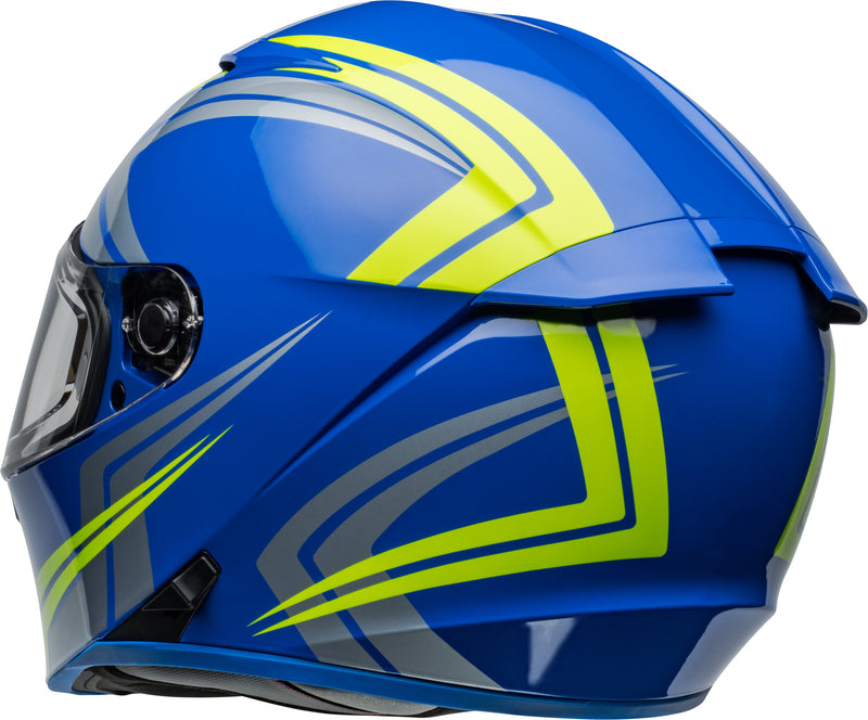 BELL Lithium Helmet - Jetstream Gloss Blue/Retina - Extra