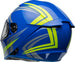 BELL Lithium Helmet - Jetstream Gloss Blue/Retina - Extra