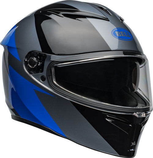 BELL Lithium Helmet - Shear Gloss Gray/Blue - Extra