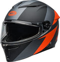 BELL Lithium Helmet - Shear Matte Gray/Orange - Extra