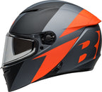 BELL Lithium Helmet - Shear Matte Gray/Orange - Extra
