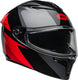 BELL Lithium Helmet - Shear Gloss Metallic Gray/Red - Extra