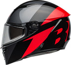 BELL Lithium Helmet - Shear Gloss Metallic Gray/Red - Extra