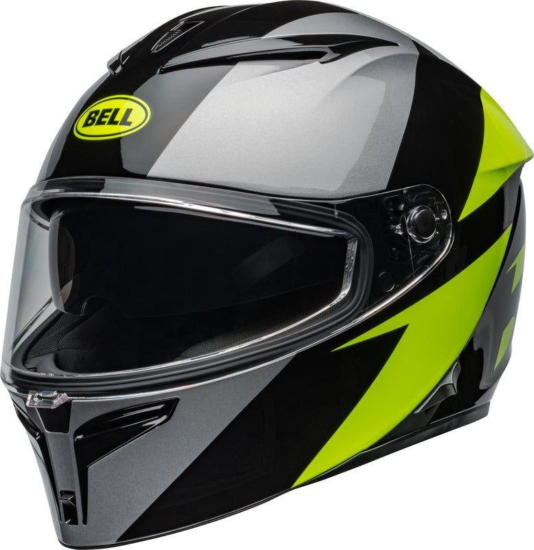 BELL Lithium Helmet - Shear Gloss Metallic Gray/Retina - Extra