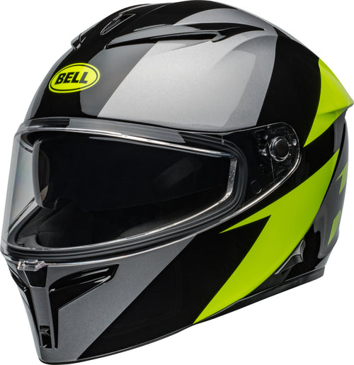 BELL Lithium Helmet - Shear Gloss Metallic Gray/Retina - Extra