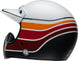 BELL Moto-3 Helmet - RSD Saddleback Satin/Gloss White/Black - Extra