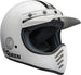 BELL Moto-3 Helmet - Steve McQueen Gloss White/Black - Extra