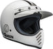 BELL Moto-3 Helmet - Steve McQueen Gloss White/Black - Extra