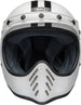 BELL Moto-3 Helmet - Steve McQueen Gloss White/Black - Extra