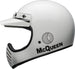 BELL Moto-3 Helmet - Steve McQueen Gloss White/Black - Extra
