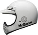 BELL Moto-3 Helmet - Steve McQueen Gloss White/Black - Extra