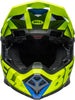 BELL Moto-10 Spherical Helmet - Sliced Matte/Gloss Retina/Blue - Extra