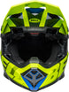 BELL Moto-10 Spherical Helmet - Sliced Matte/Gloss Retina/Blue - Extra