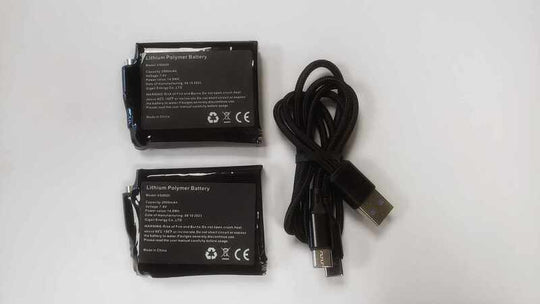 RST Battery and Charger Cable Set For Heated Gloves - Extra