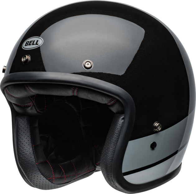 BELL Custom 500 Helmet - Gloss Black Flake - Extra