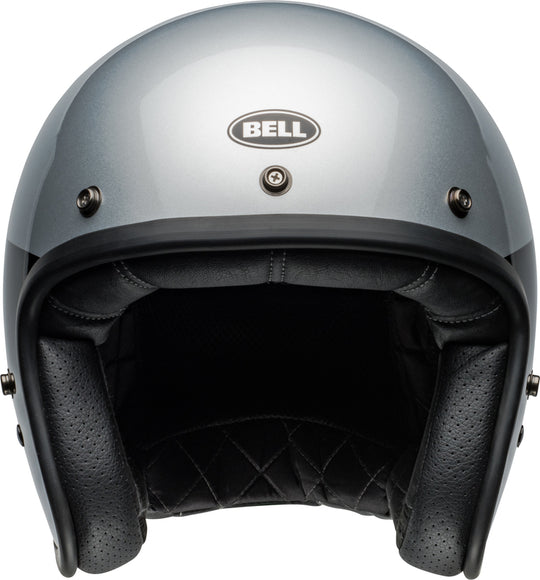BELL Custom 500 Helmet - Chassis Gloss Silver Black - Extra
