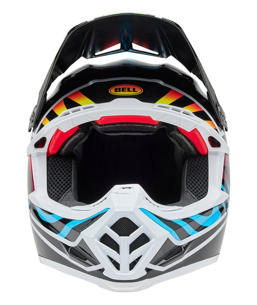 BELL Moto-9S Flex Helmet - Drift Gloss Black Multi - Extra