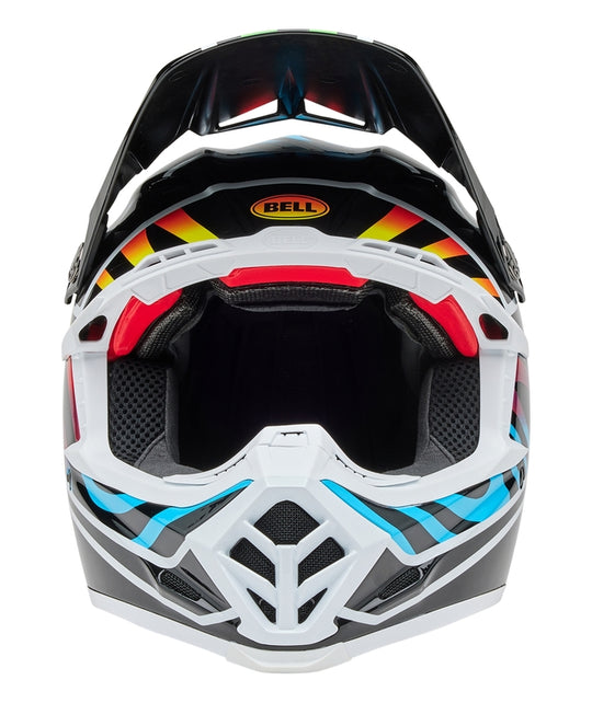 BELL Moto-9S Flex Helmet - Drift Gloss Black Multi - Extra
