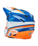 BELL Moto-9S Flex Helmet - Merchant Gloss Orange/Blue - Extra
