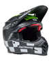 BELL Moto-9S Flex Helmet - Fasthouse Smoke Bomb Matte Gloss Black/HiViz Yellow - Extra
