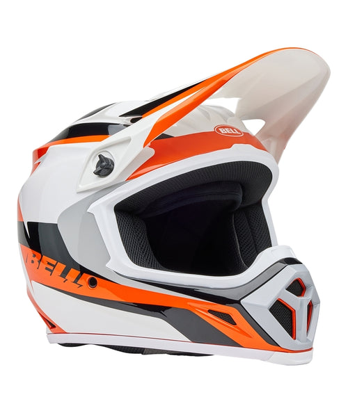 BELL MX-9 Mips Helmet - Rift Gloss Orange/White - Extra