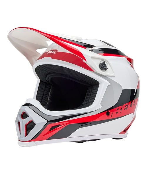 BELL MX-9 Mips Helmet - Rift Gloss Red/White - Extra