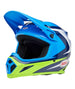 BELL MX-9 Mips Helmet - Jackal Gloss Blue/Hi-Viz Yellow - Extra