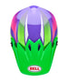 BELL MX-9 Mips Helmet - Jackal Gloss Hi-Viz Green Purple - Extra