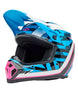 BELL MX-9 Mips Helmet - Breakdance Gloss Blue/Pink - Extra