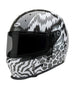 BELL Eliminator Carbon Helmet - Deathspray Gloss Black/White/Black - Extra