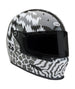 BELL Eliminator Carbon Helmet - Deathspray Gloss Black/White/Black - Extra