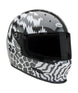 BELL Eliminator Carbon Helmet - Deathspray Gloss Black/White/Black - Extra