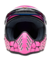 BELL Moto-3 Helmet - Deathspray Gloss Pink Purple - Extra